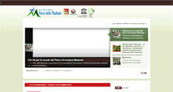 Desktop Screenshot of parcodellemadonie.it